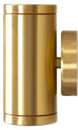 Dabmar Lighting LV65-L10-27K Brass Up Down Step Light 12V 2-Pin LED 2X 5W 27K