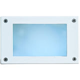 Dabmar Lighting LV650-W white brick/step/wall light