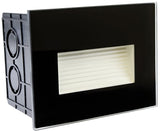 Dabmar Lighting LV654-LB3.5-30K-B black outdoor step light