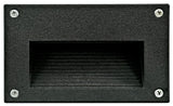 Dabmar Lighting LV655-L3-64K-B black outdoor step light