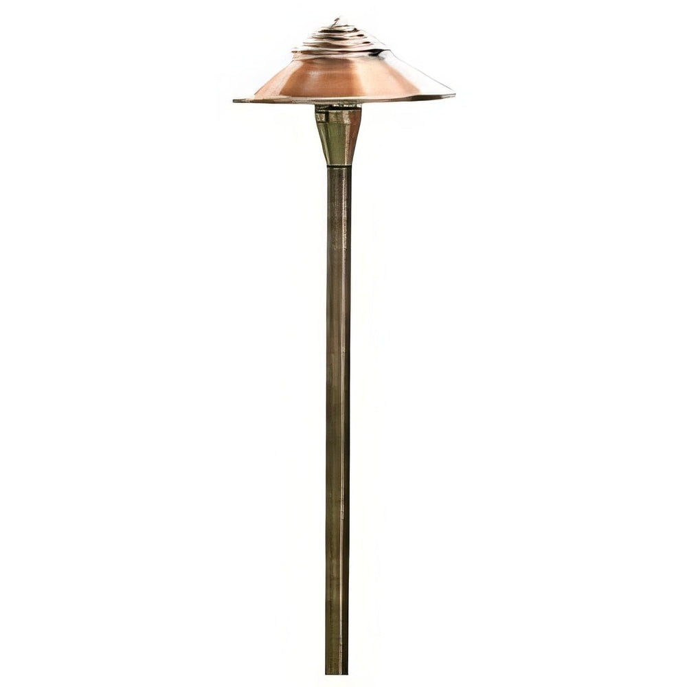 Dabmar Lighting LV66-L3-64K-ABS antique brass path light