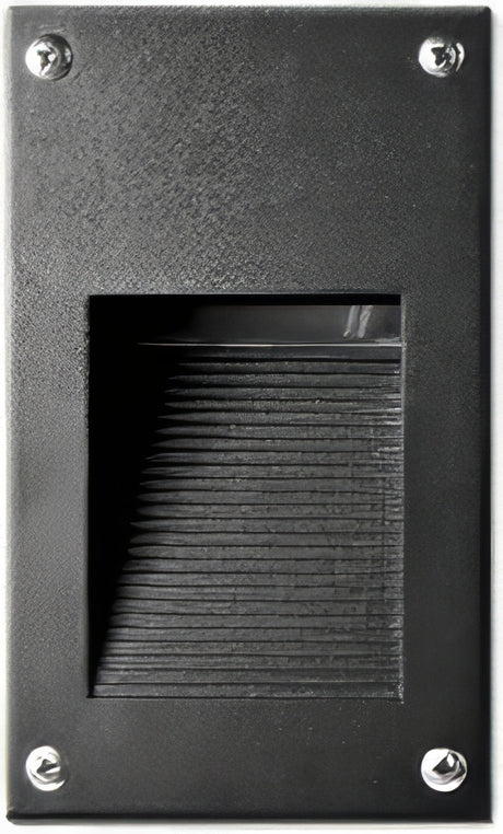 Dabmar Lighting LV670-L3-AMB-B black outdoor step light