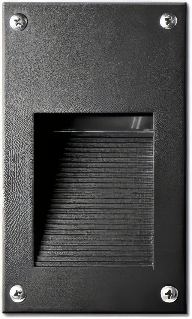 Dabmar Lighting LV670-LB1.5-B black outdoor step light