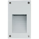 Dabmar Lighting LV670-W white brick/step/wall light