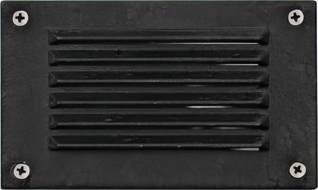 Dabmar Lighting LV675-L3-30K-B black outdoor step light