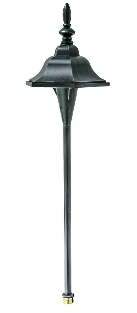 Dabmar Lighting LV69-L3-AMB-PG patina green path light