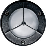 Dabmar Lighting LV704-L3-64K-B black outdoor step light