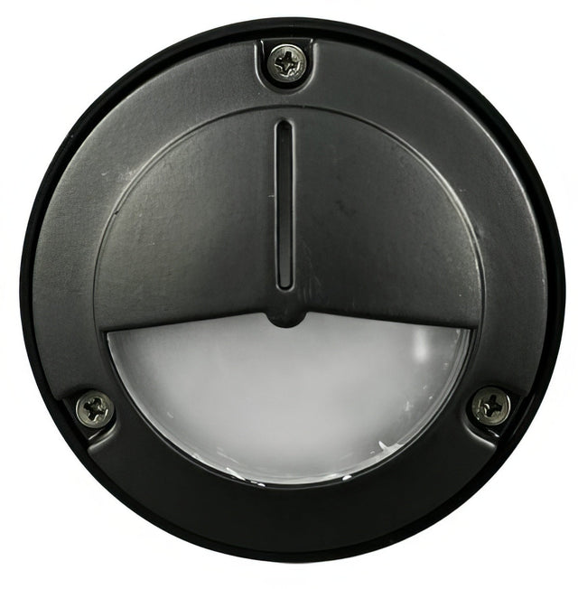 Dabmar Lighting LV707-L3-64K-B black outdoor step light