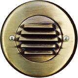 Dabmar Lighting LV708-ABS antique brass brick/step/wall light