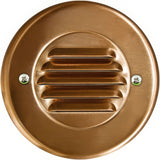 Dabmar Lighting LV708-L3-64K-CP copper outdoor step light