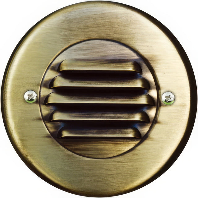 Dabmar Lighting LV708-L3-AMB-ABS antique brass outdoor step light