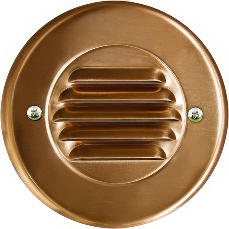 Dabmar Lighting LV708-L3-AMB-CP copper outdoor step light