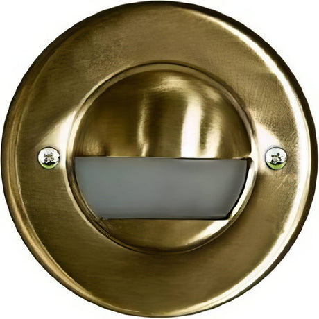 Dabmar Lighting LV709-ABS antique brass brick/step/wall light