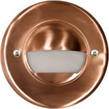 Dabmar Lighting LV709-L3-30K-CP copper outdoor step light