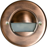 Dabmar Lighting LV709-L3-64K-ABZ antique bronze outdoor step light