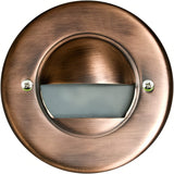 Dabmar Lighting LV709-L3-AMB-ABZ antique bronze outdoor step light