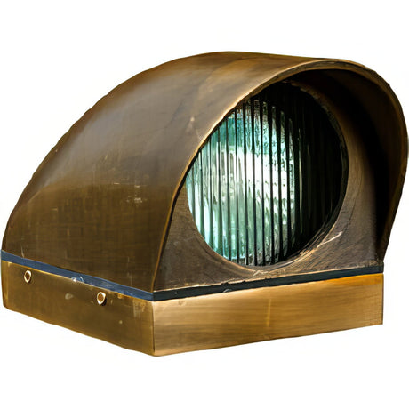 Dabmar Lighting LV73-ABS antique brass brick/step/wall/deck light