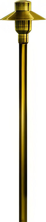 Dabmar Lighting LV74-L3-64K-ABS antique brass path light