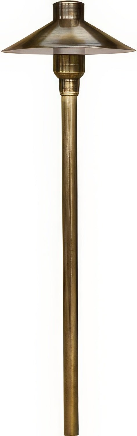 Dabmar Lighting LV75-L3-30K-ABS antique brass path light