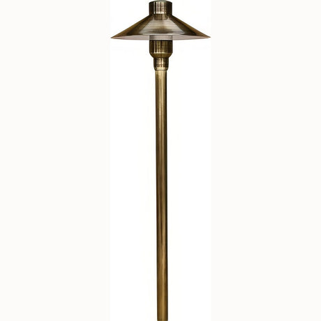 Dabmar Lighting LV75-L3-AMB-ABS antique brass path light