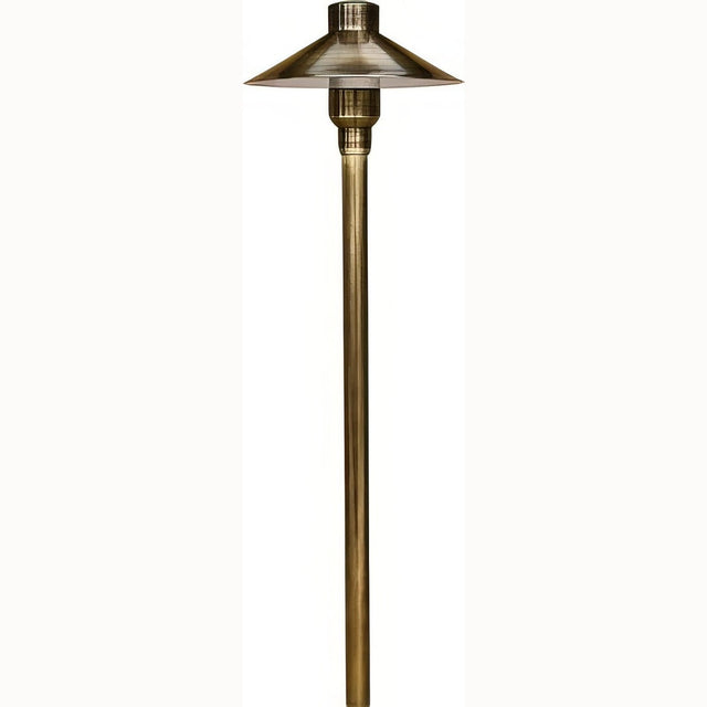 Dabmar Lighting LV75-L3-AMB-ABS antique brass path light