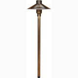 Dabmar Lighting LV75-L3-AMB-WBS weathered brass path light