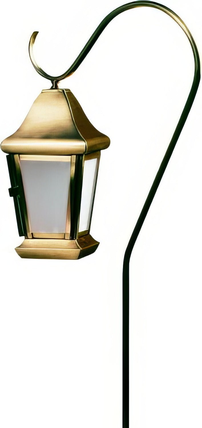 Dabmar Lighting LV81-L3-64K-ABS antique brass path light