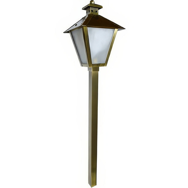 Dabmar Lighting LV82-ABS antique brass path/walkway/area light