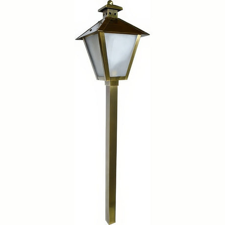 Dabmar Lighting LV82-L3-30K-ABS antique brass path light
