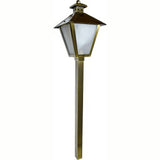 Dabmar Lighting LV82-L3-64K-ABS antique brass path light