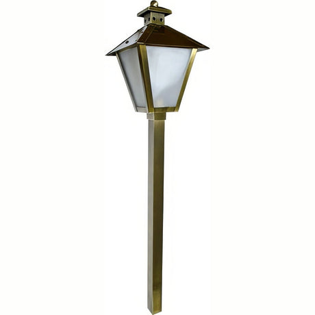 Dabmar Lighting LV82-L3-64K-ABS antique brass path light
