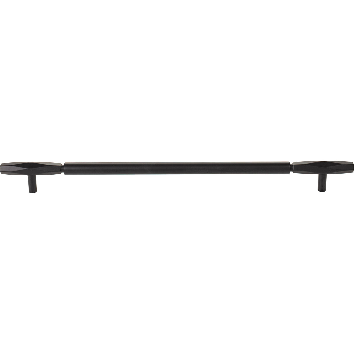 Top Knobs TK3088BLK Kingsmill 18" Center to Center Appliance Pull Flat Black