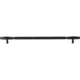 Top Knobs TK3088BLK Kingsmill 18" Center to Center Appliance Pull Flat Black