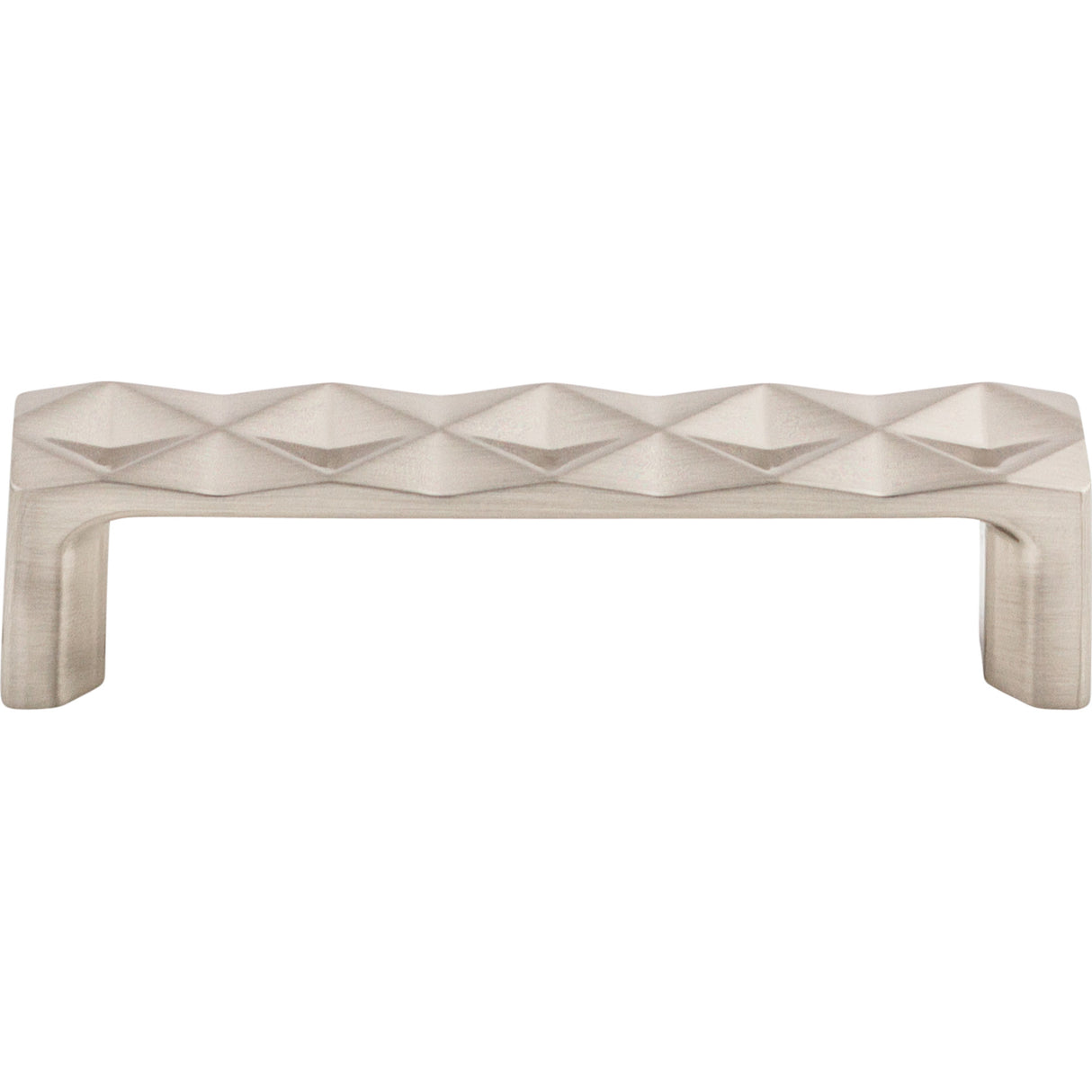 Top Knobs TK561BSN Quilted 3 3/4" Center to Center Bar Pull Brushed Satin Nickel