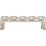 Top Knobs TK561BSN Quilted 3 3/4" Center to Center Bar Pull Brushed Satin Nickel