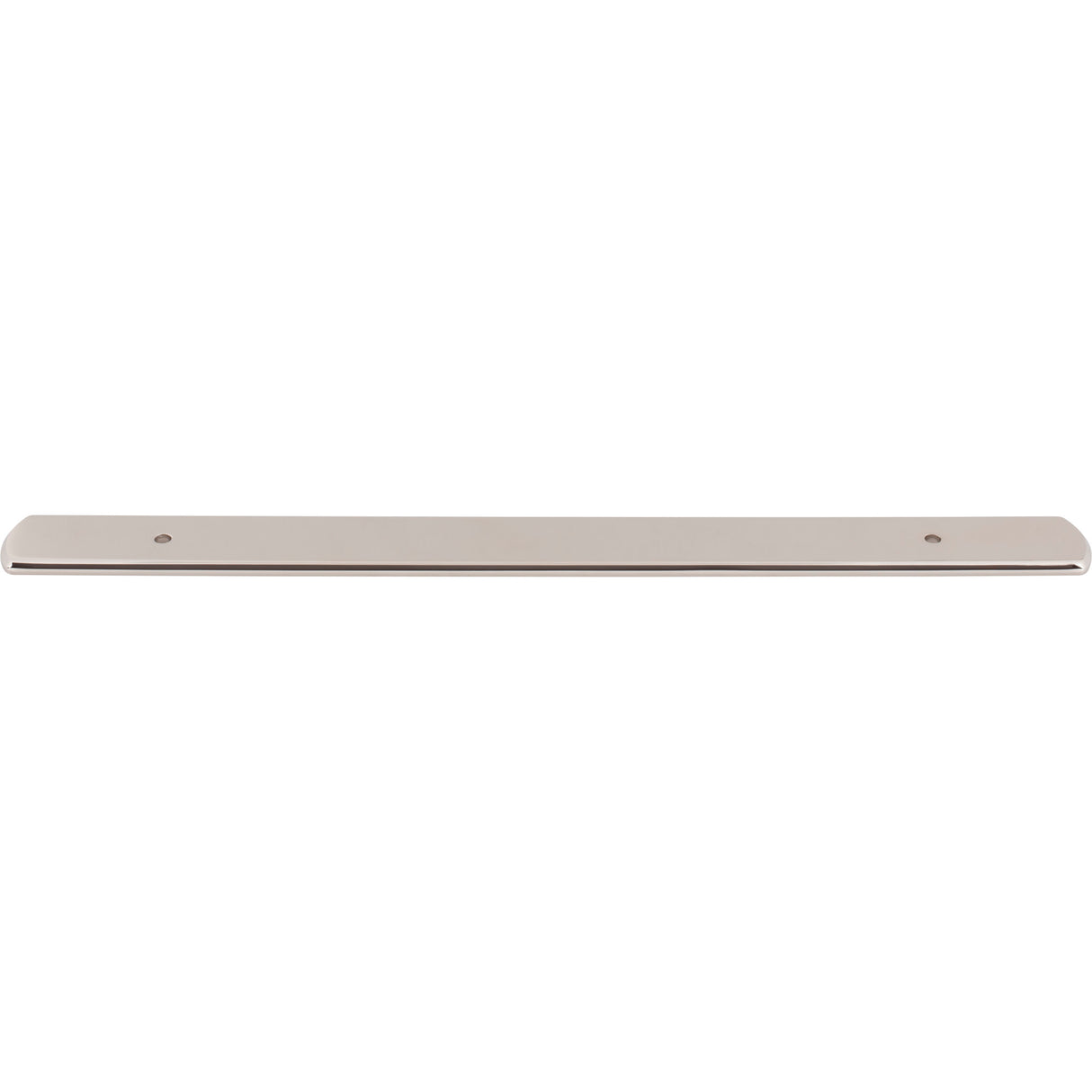 Top Knobs TK3277PN Wescott 12" Center to Center Pull Backplate Polished Nickel