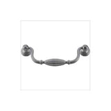 Top Knobs M137 pewter light cabinet drop bail pulls