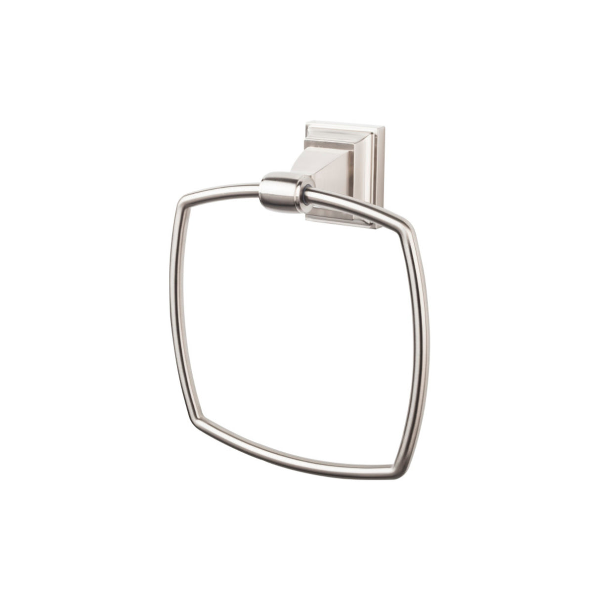 Top Knobs STK5BSN TOP BATH (R) Stratton Bath Towel Ring Brushed Satin Nickel