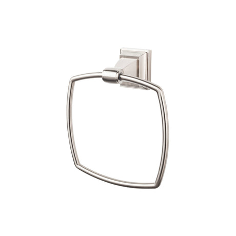 Top Knobs STK5BSN TOP BATH (R) Stratton Bath Towel Ring Brushed Satin Nickel