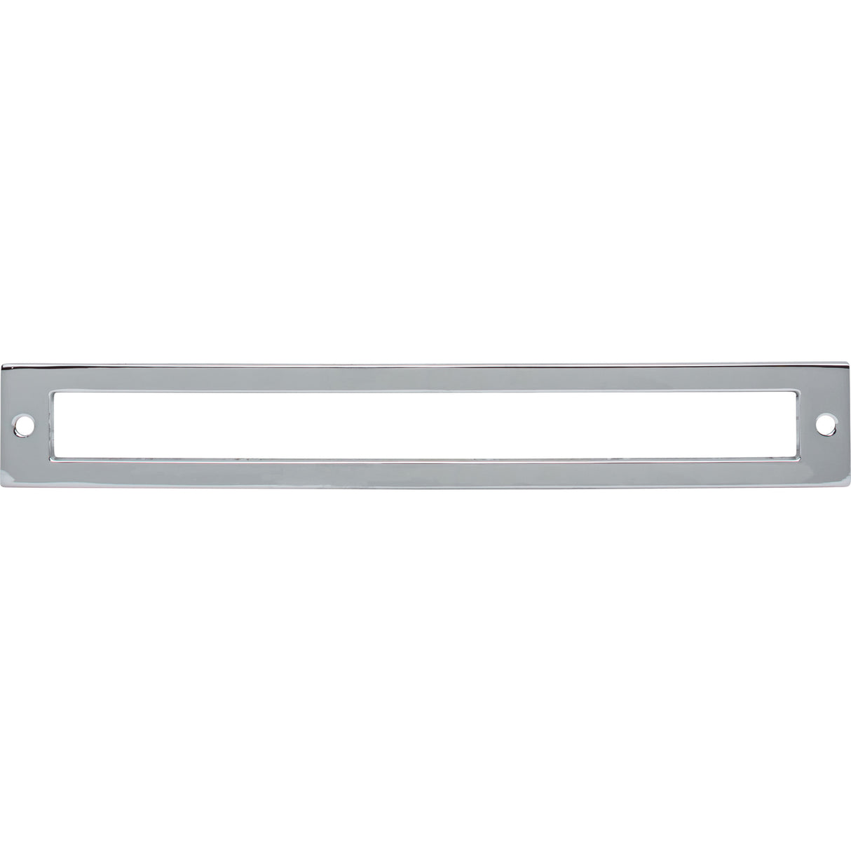 Top Knobs TK927PC Hollin 7 9/16" Center to Center Pull Backplate Polished Chrome