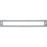 Top Knobs TK927PC Hollin 7 9/16" Center to Center Pull Backplate Polished Chrome