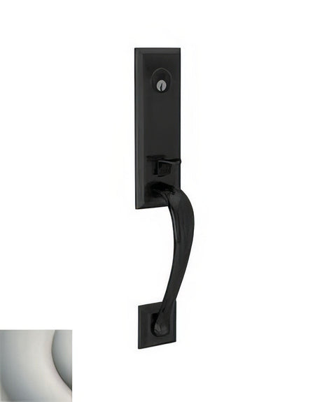 Baldwin M502056LENT lifetime satin nickel single cylinder mortise handleset