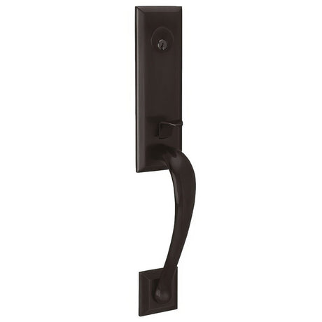 Baldwin M502112RENT venetian bronze single cylinder mortise handleset