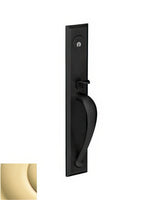 Baldwin M504031RFD non lacquered brass dummy entry handleset