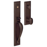 Baldwin M504402FD distressed oil rubbed bronze dummy entry handleset