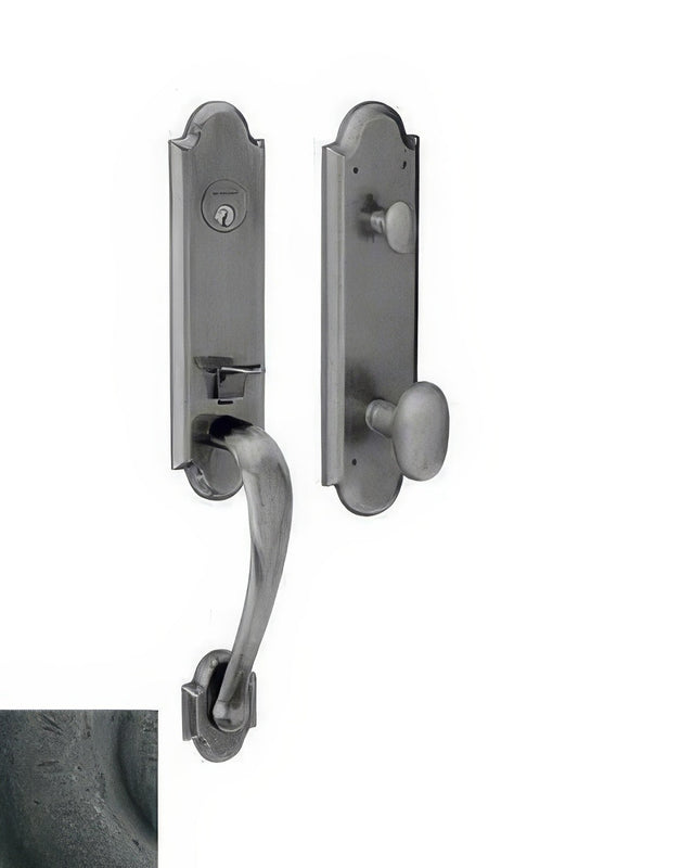 Baldwin M512402FD distressed oil rubbed bronze dummy entry handleset