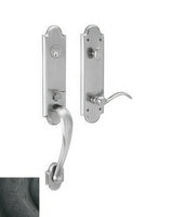 Baldwin M512402LENT distressed oil rubbed bronze single cylinder mortise handleset