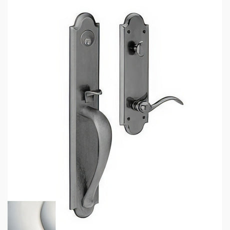 Baldwin M514055RFD lifetime polished nickel dummy entry handleset