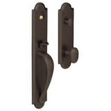 Baldwin M514112FD venetian bronze dummy entry handleset