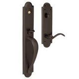 Baldwin M514112LFD Boulder, Estate, Images, Metal Grip dummy entry handleset, additional view